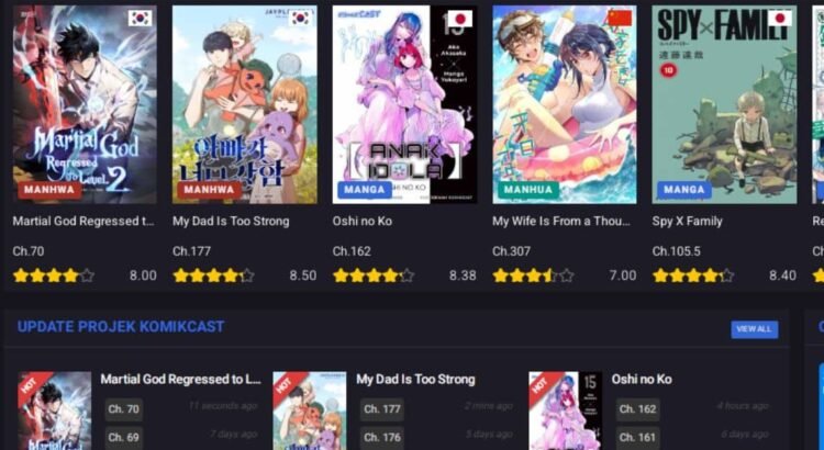 17 Link Baca Komik Online Gratis Anti Blokir