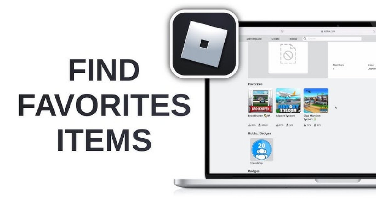 Cara melihat item favorit di Roblox