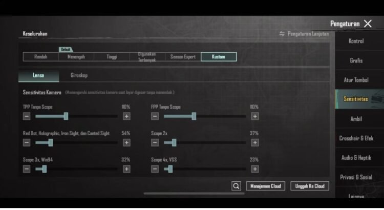 Ketahui Cara Mudah Setting Sensitivity PUBG Mobile