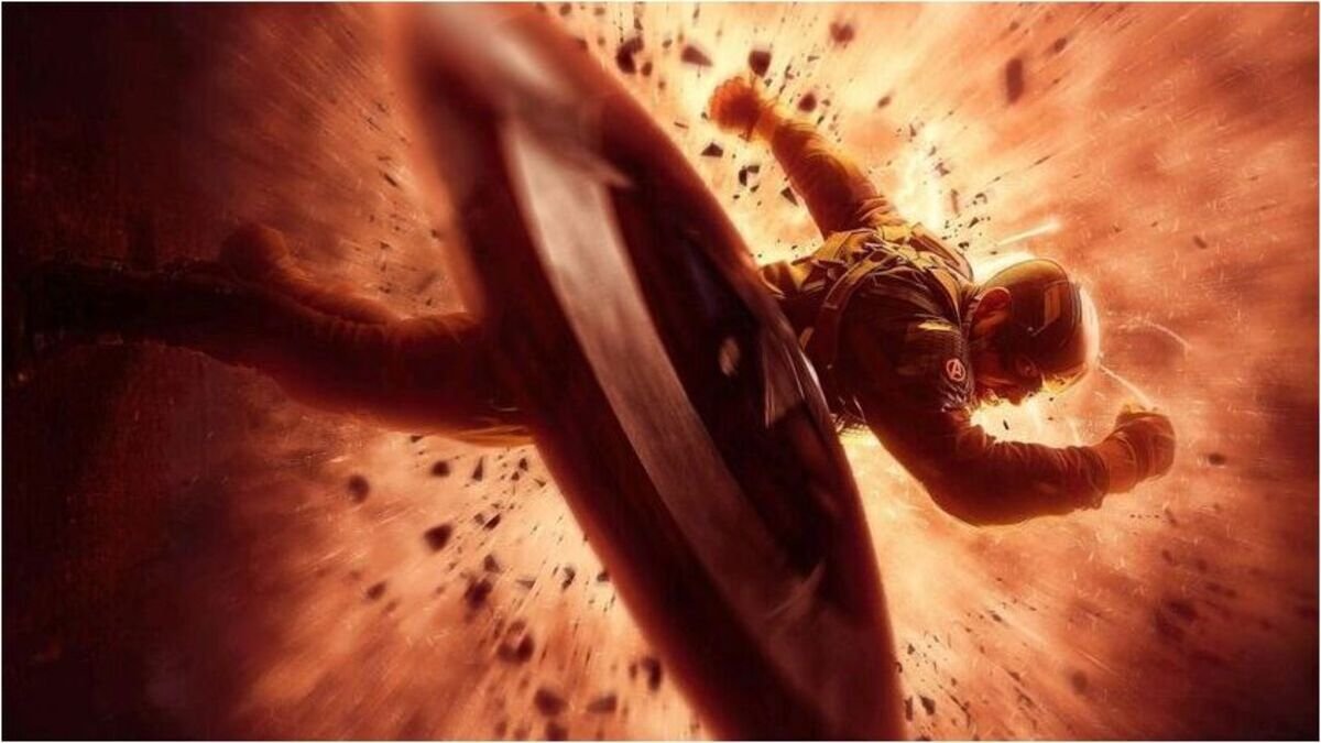 Wallpaper Marvel Kaca Pecah