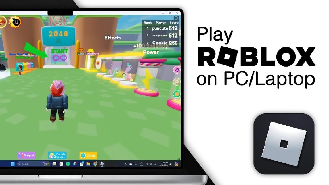 Cara main Roblox di laptop