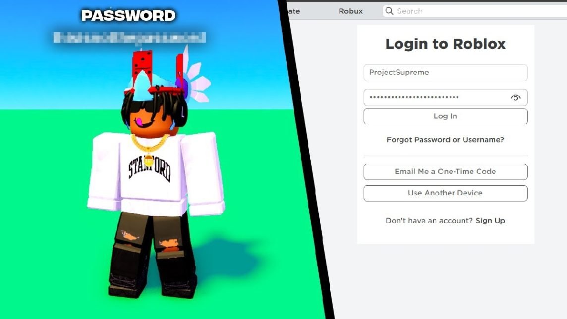 Cara melihat password Roblox