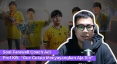 Coach Adi Farewell dari ONIC ID, Ini Respon Prof KB
