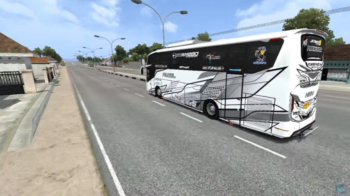 download mod bussid full strobo dan lampu kolong