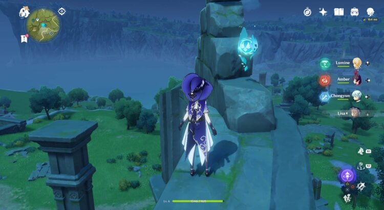 Lokasi untuk Farming Anemoculus Genshin Impact