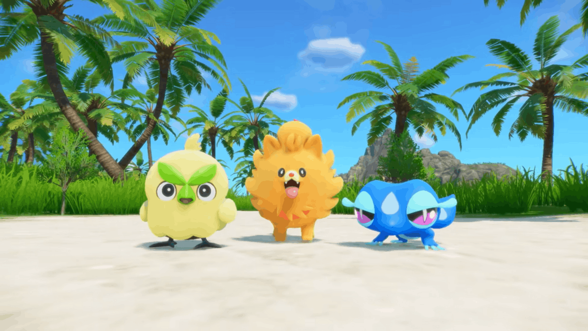Starter Pokemon Winds and Waves