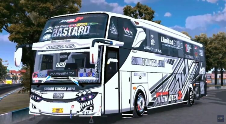 Link Download Livery BUSSID Double Decker STJ Keren