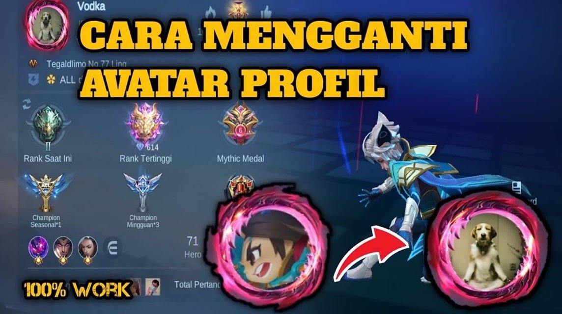 profil wa keren cowok ml