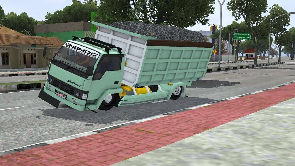 mod bussid truk ragasa