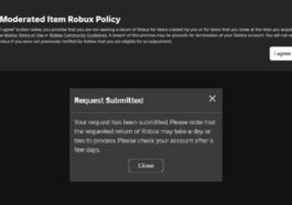 Robux Moderated Item Policy: Arti dan Cara Mengatasinya
