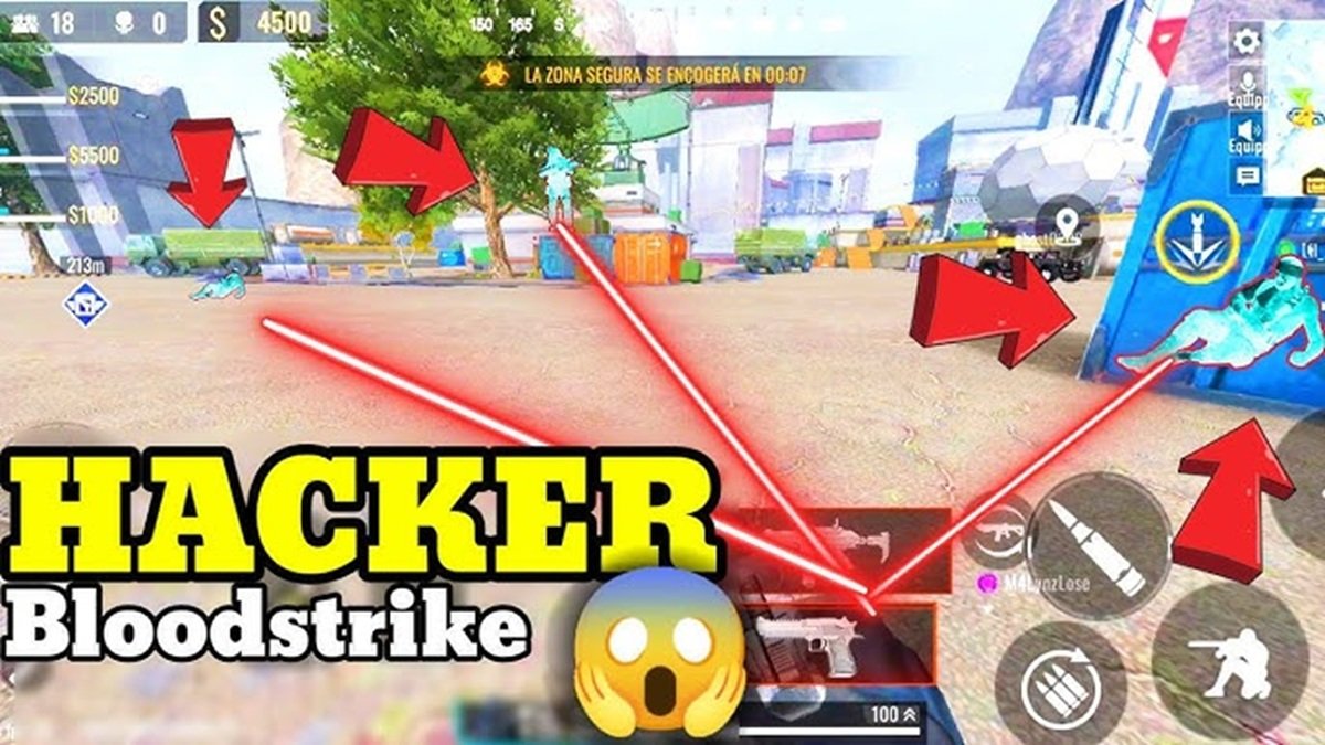 blood strike mod menu