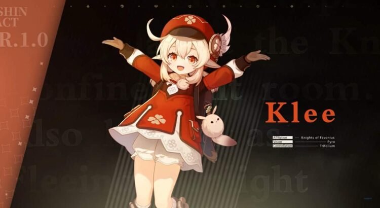 Build Genshin Impact Klee, DPS Kecil-Kecil Cabe Rawit