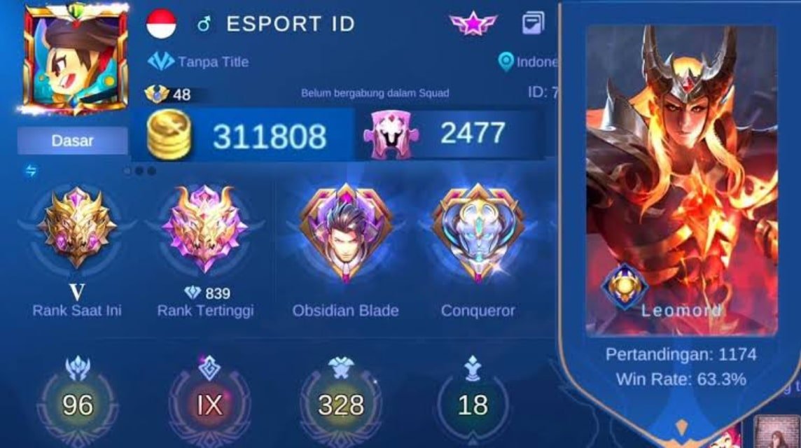 Cara mengganti akun ML