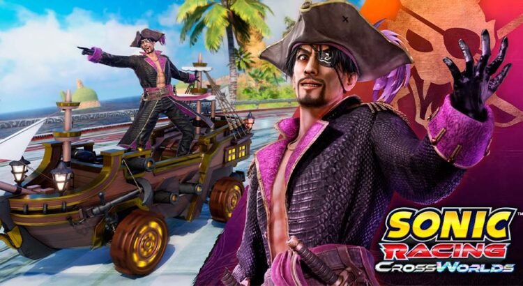 Goro Majima dari Yakuza Ditambahkan Jadi Pembalap Baru di Sonic Racing: CrossWorlds