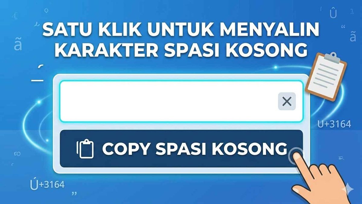 spasi kosong copy