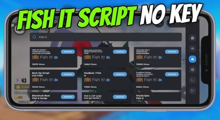 Script Fish It Roblox Terbaru, Auto Farm & Instant Catch