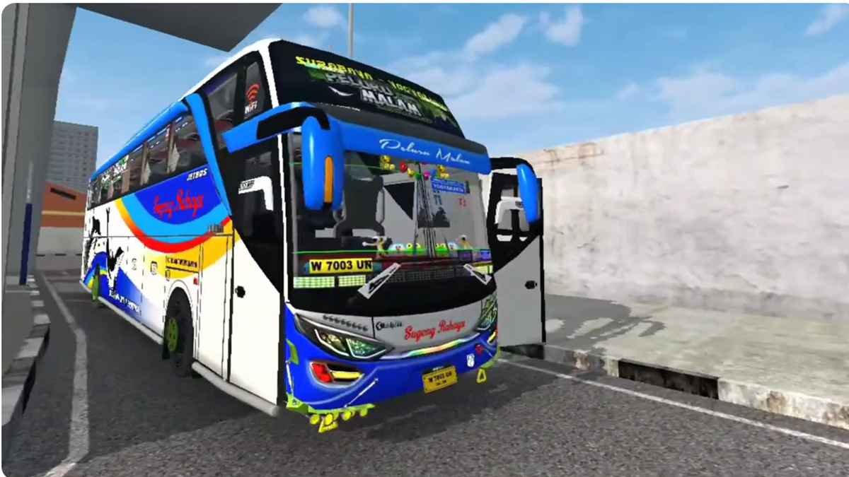 livery sugeng rahayu peluru malam