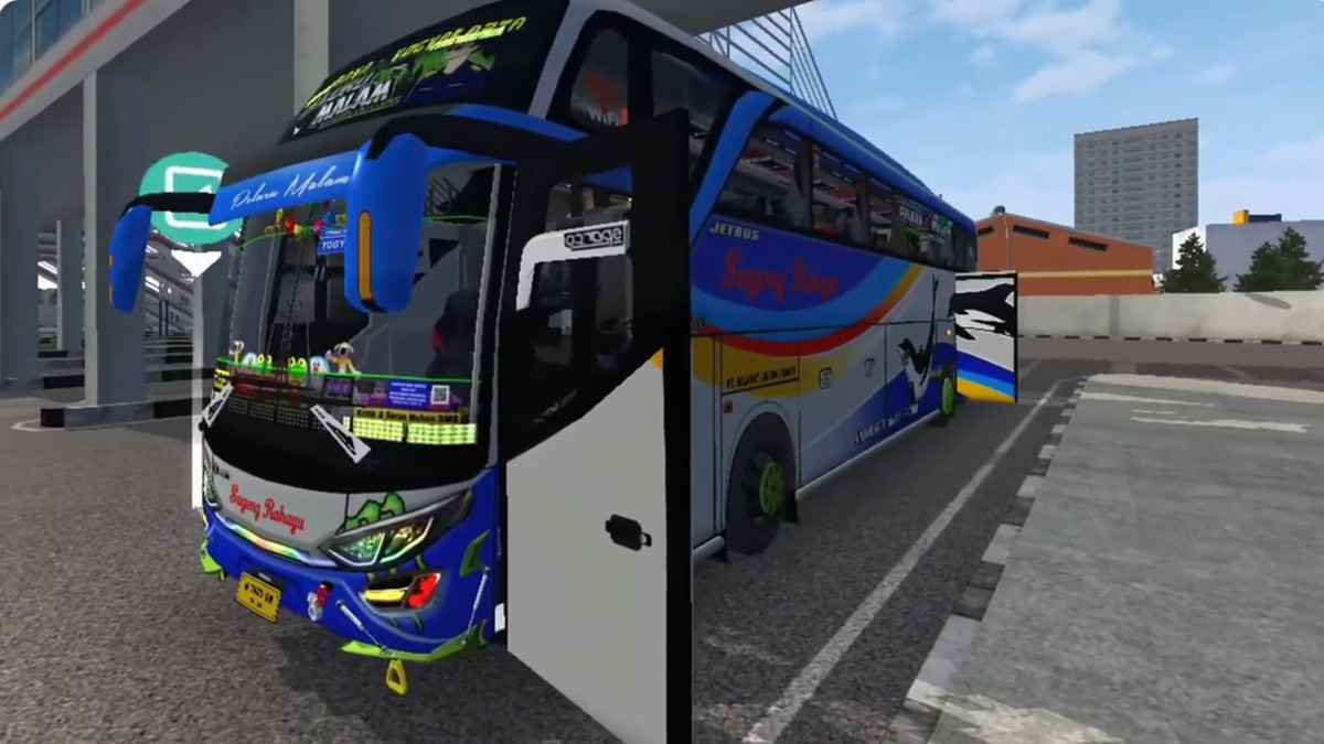 livery sugeng rahayu peluru malam