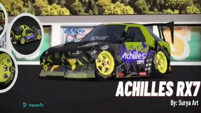 Kode livery fr legends Achilles Mazda RX-7