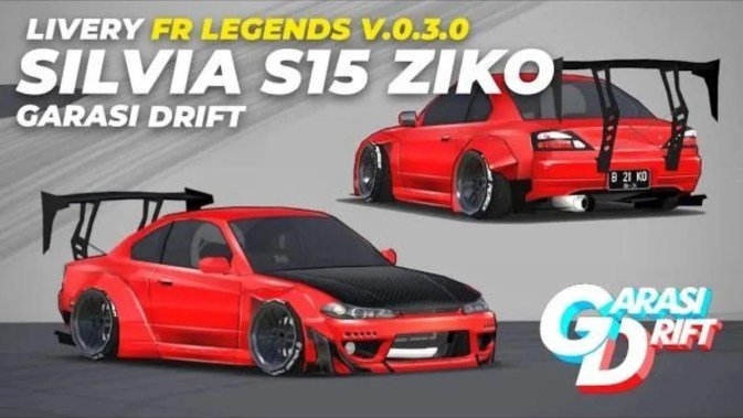 Kode livery fr legends Silvia S15 Garasi Drift