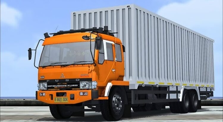 10 Mod BUSSID Truck Fuso 6x4 Muatan Berat