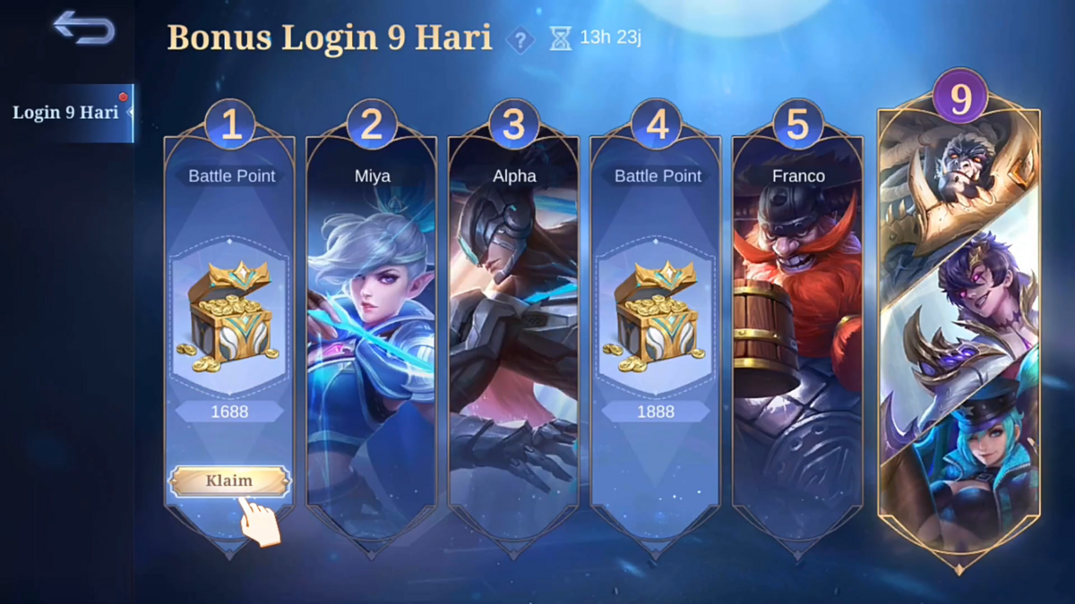 hero pertama yang kamu dapatkan di MLBB