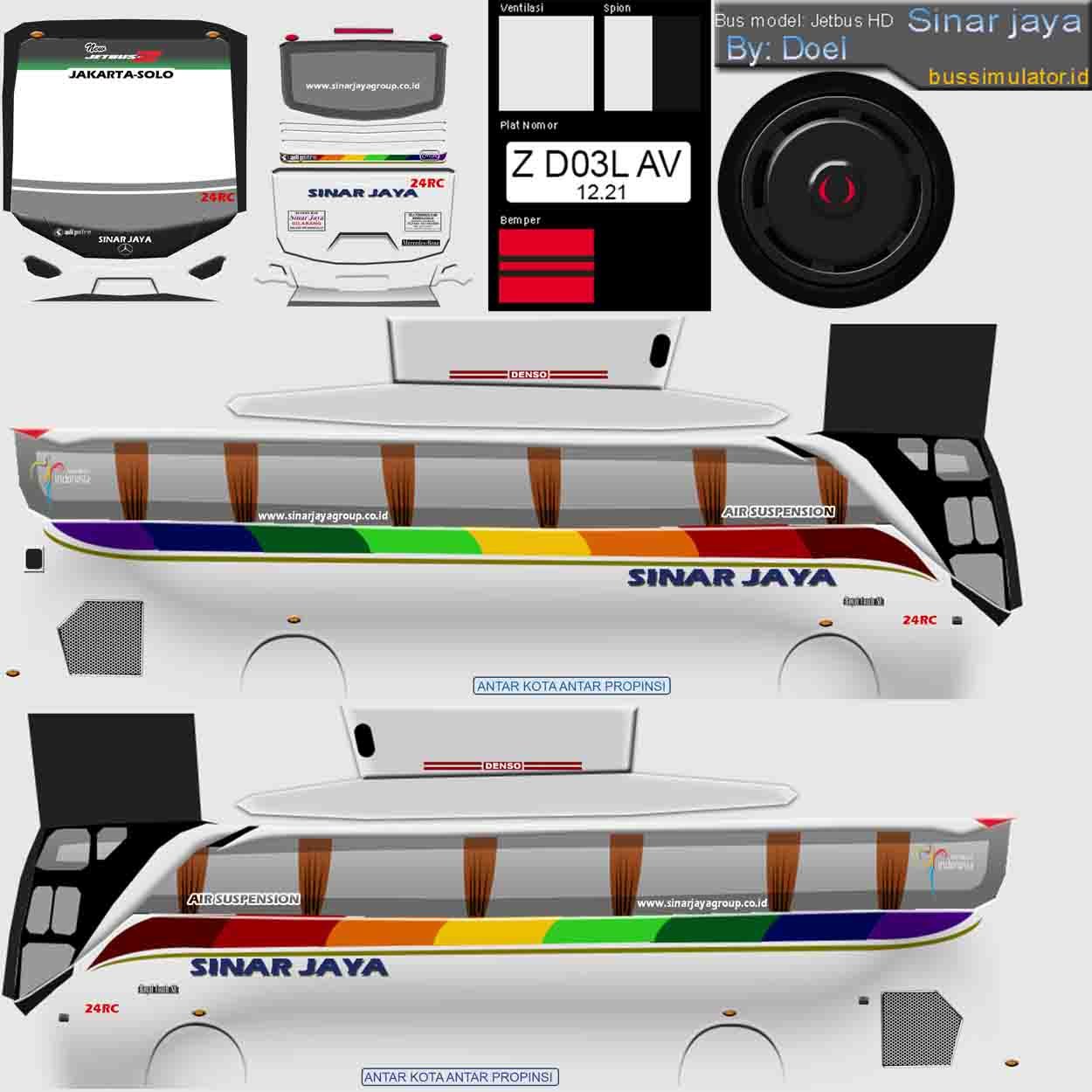 livery bussid bus pertama sinar jaya livery bussid bus pertama sinar jaya