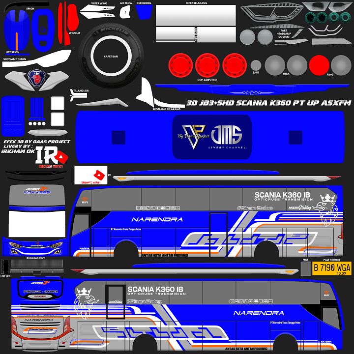 livery shd rombak jb3 scania