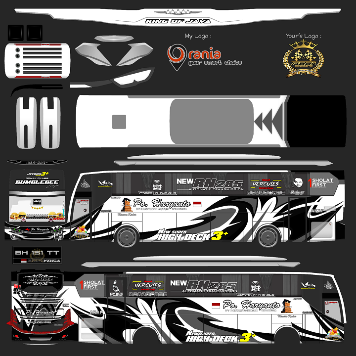 Livery Arjuna Rombak JB3 PO HARYANTO BB 003
