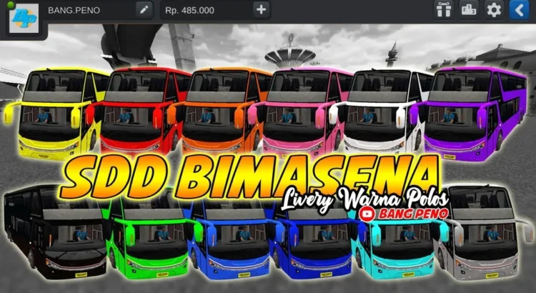35+ Download Livery BUSSID Bimasena SDD 2026!