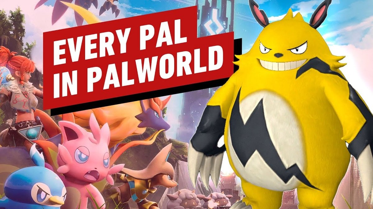 palworld all pals
