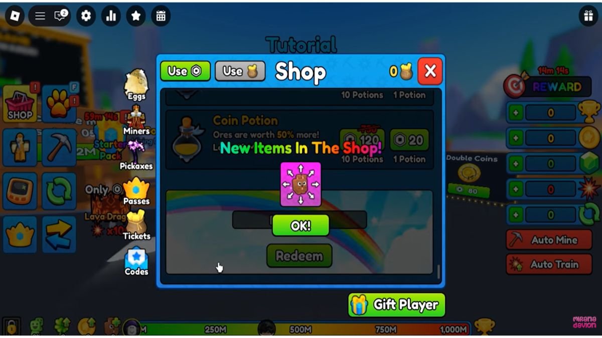 Kode Pickaxe Simulator