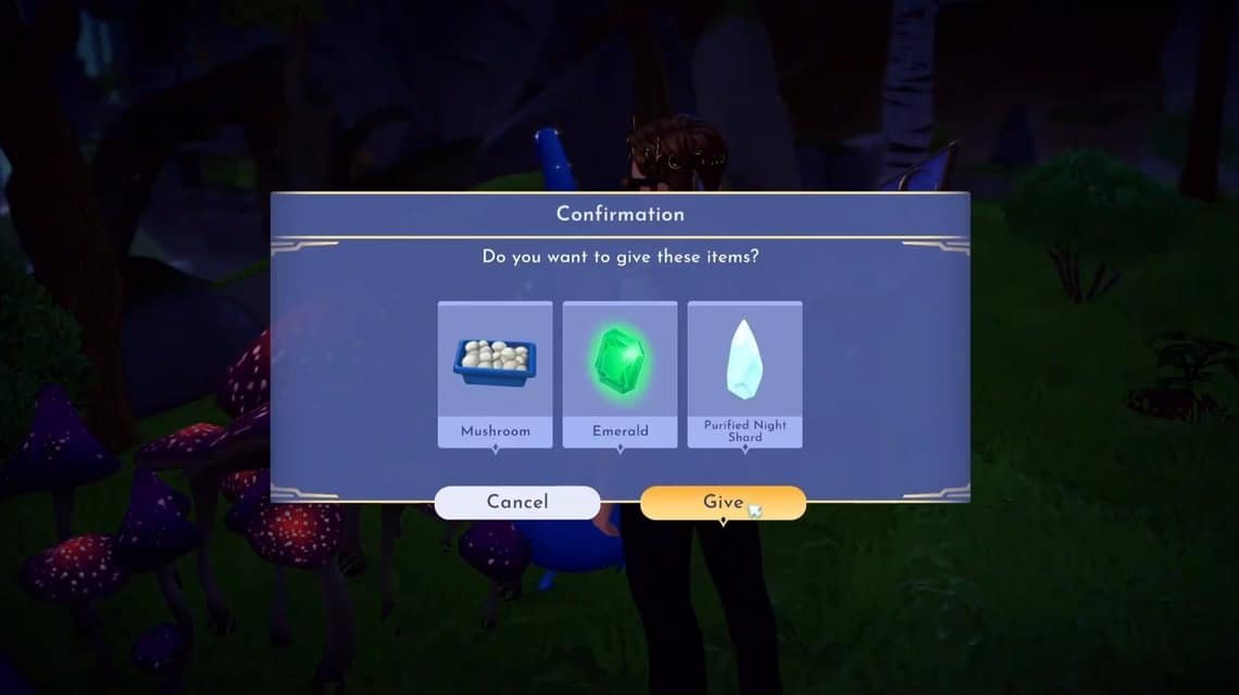 Cara mendapatkan Emerald Dreamlight Valley - Quest A Dark Experiment