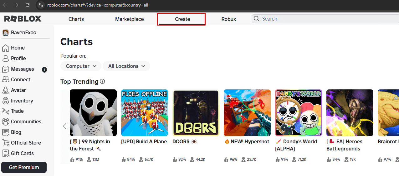 halaman roblox login