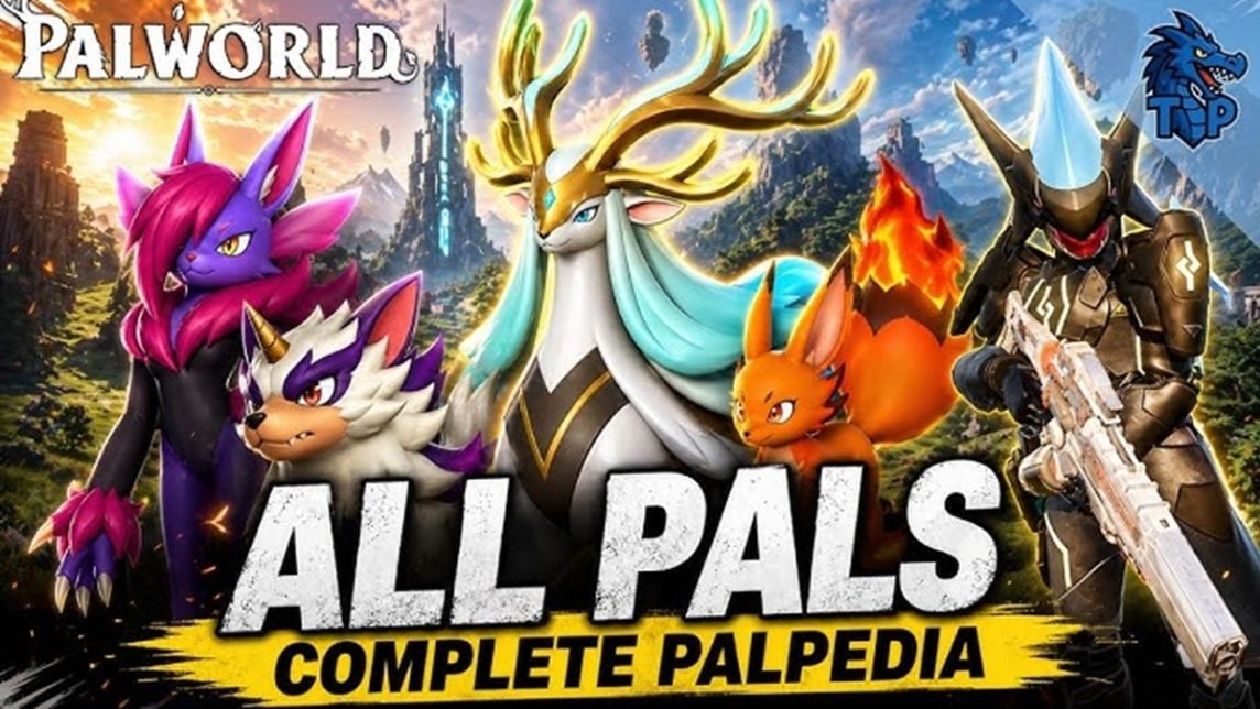 palworld all pals