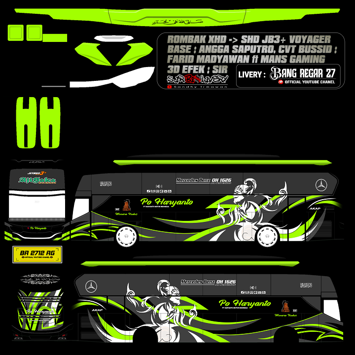 HR 100 AJI SAKA - XHD TO JB3 by BANG REGAR 27