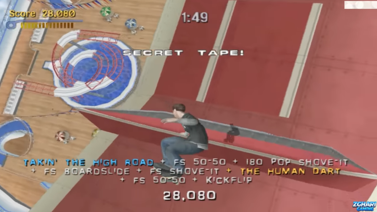 Game PS2 Seru - Tony Hawks Pro Skater 3
