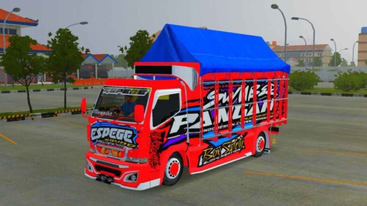 mod bussid truck