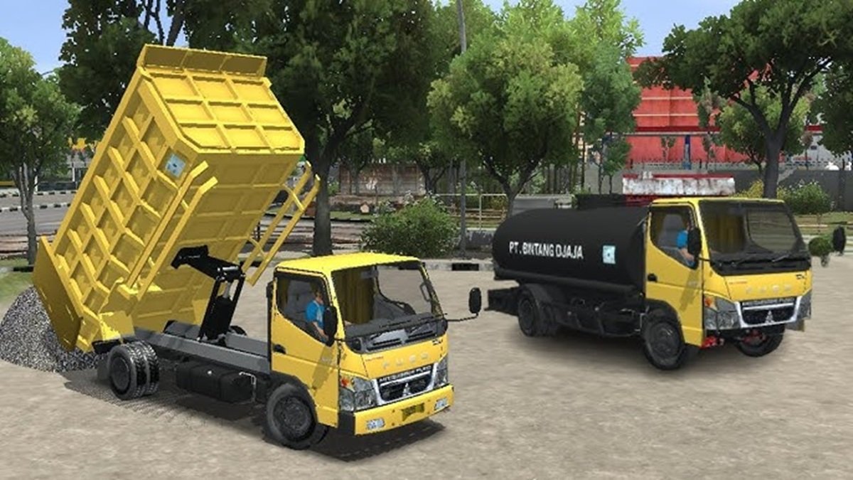 mod bussid truck