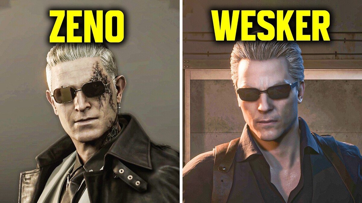 Zeno Resident Evil - Zeno dan Albert Wesker