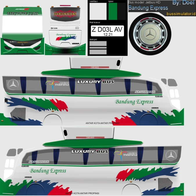 Livery Bussid keren