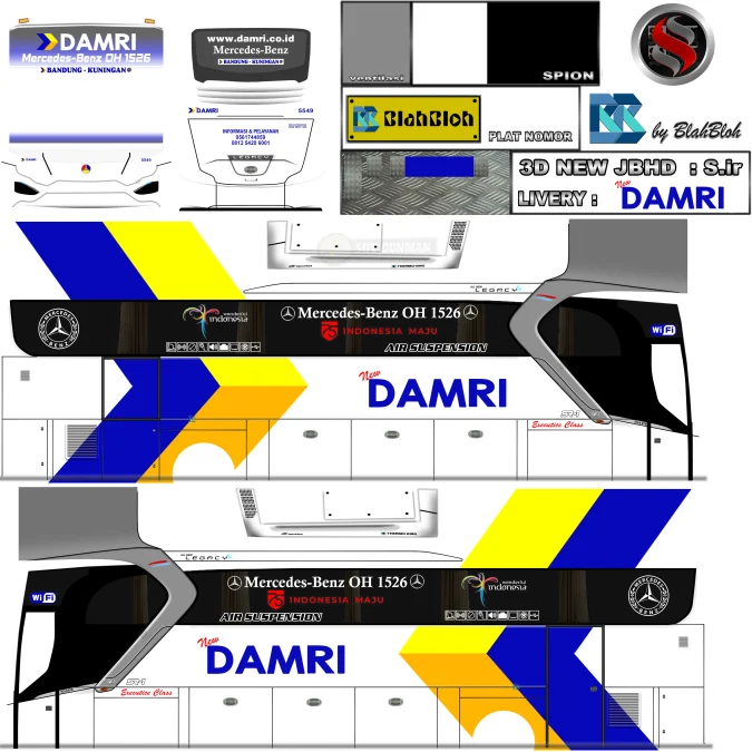 livery bussid keren