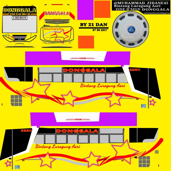 livery bussid keren