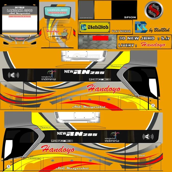 livery bussid keren
