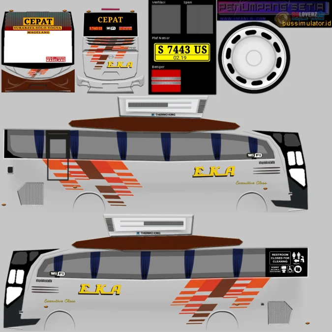 livery bussid keren