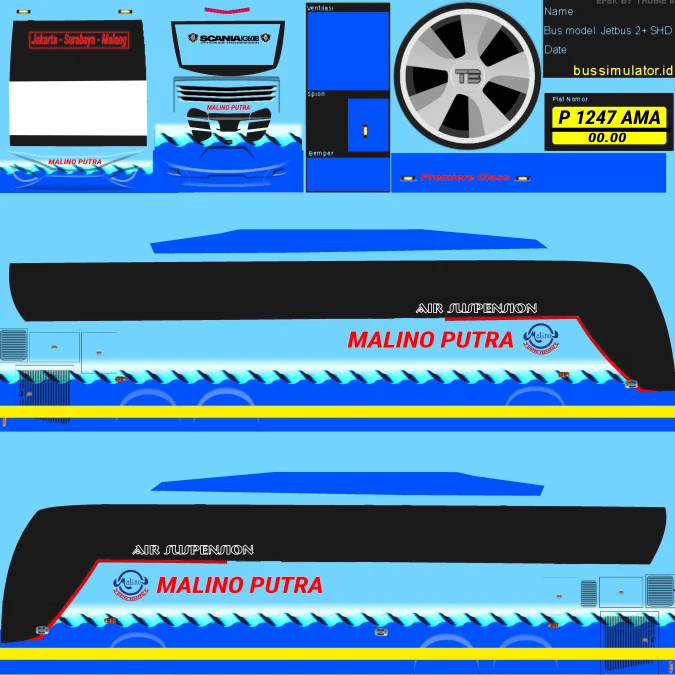 livery bussid keren