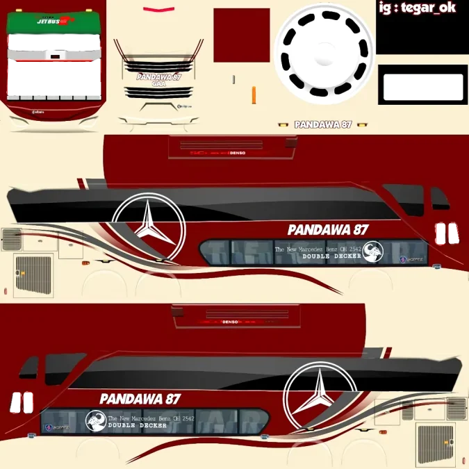 livery bussid keren
