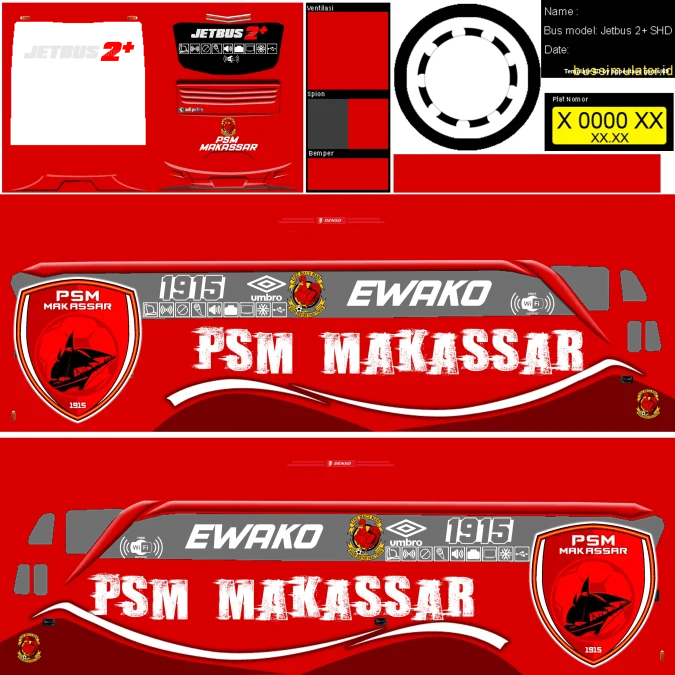 livery bussid keren