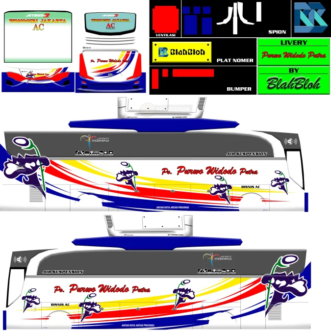 livery bussid keren