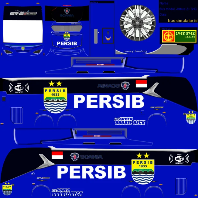 livery bussid keren